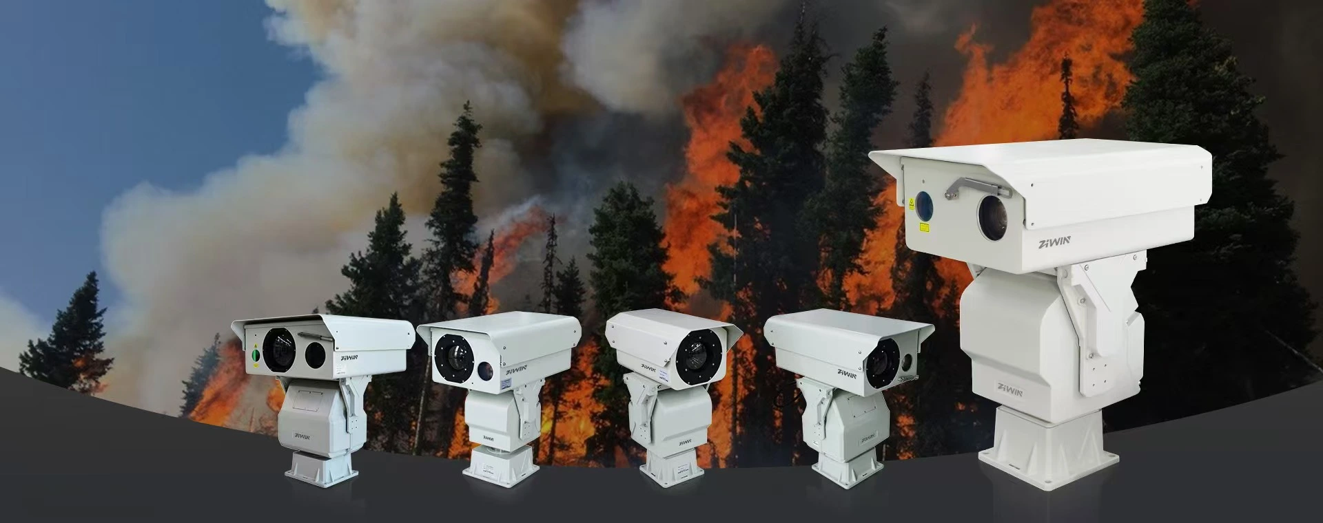 Long Range Laser Night Vision PTZ Camera
