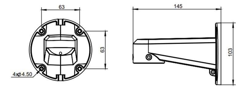 ZN-IRS2081 R4E-ES 4-inch 8MP 20x IR Network Speed Dome Camera