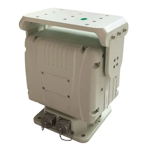 Outdoor Mini Pan Tilt Head Positioner na may Worm Gear Variable Speed 10kg (20.05Ib) pagkarga ng Kapasidad