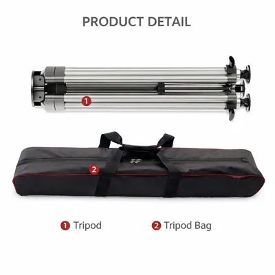 ZN-T040 40 kg (88.18 lb) Load Tripod para sa Pan Tilt Unit.