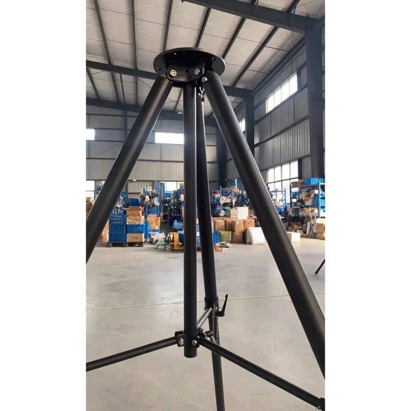 ZN-T200 200 kg (40.92 lb) Load Tripod para sa Pan Tilt Unit.